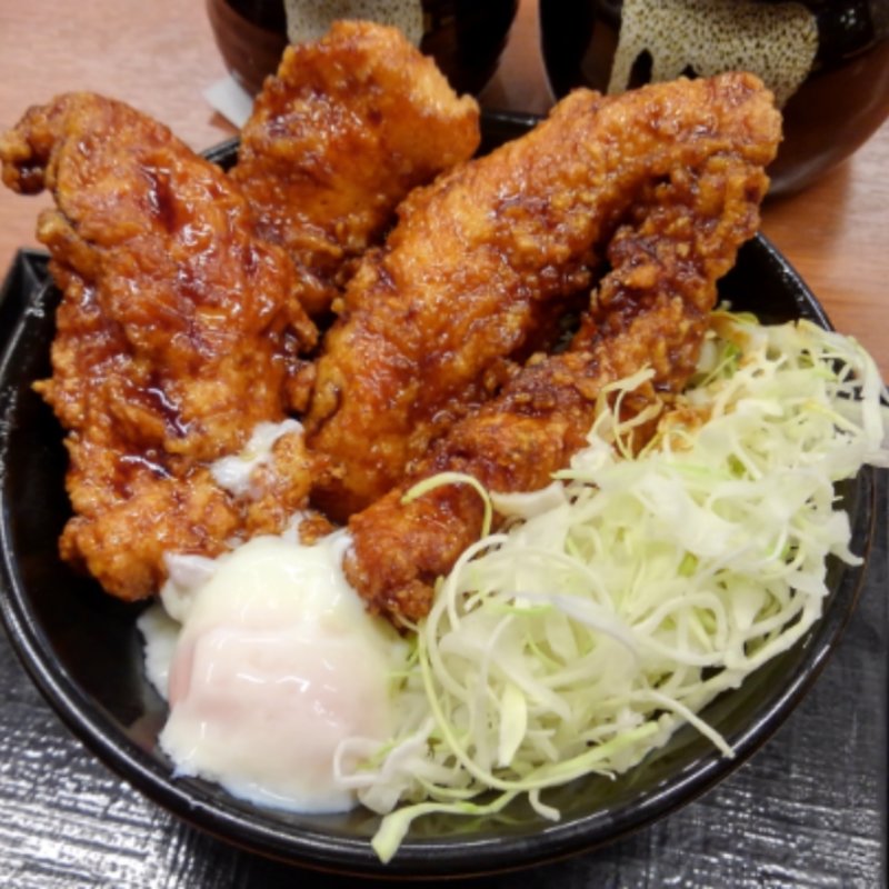 漬けささみ唐揚げ丼(からやま 新橋店 )