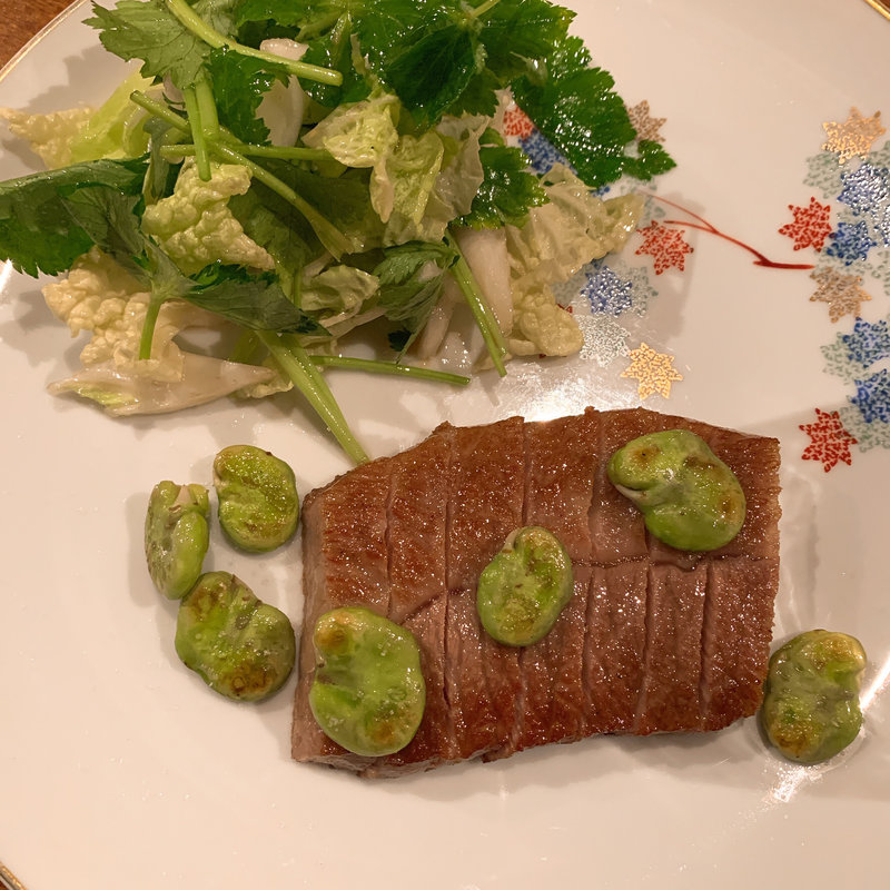 牛ステーキ(コノ花まひろ )