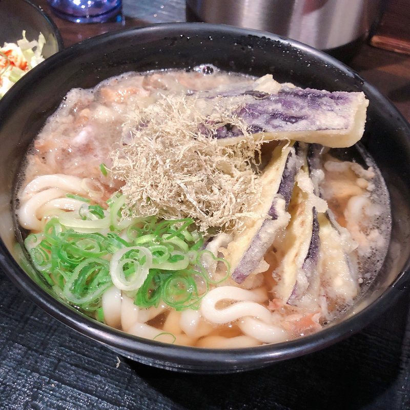 なす天うどん(加寿屋 奈良新庄店 （KASUYA）)