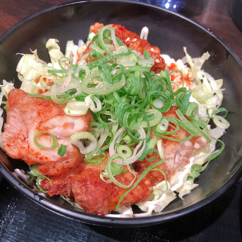 唐揚げ丼 ミニ(加寿屋 奈良新庄店 （KASUYA）)