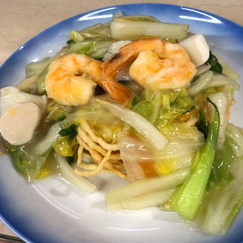 海鮮揚げそば(５５１蓬莱 上本町近鉄店 )