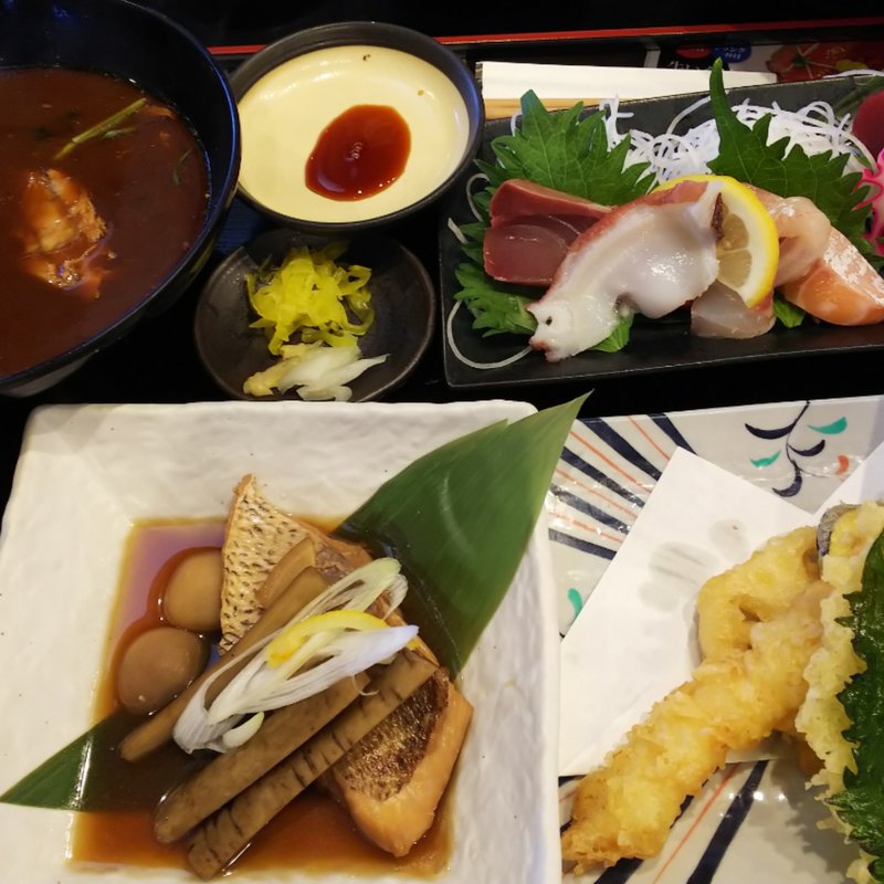 特別定食(魚輝水産 湯里店)