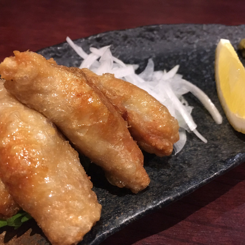 鶏皮ギョーザ(六味旬蔵)