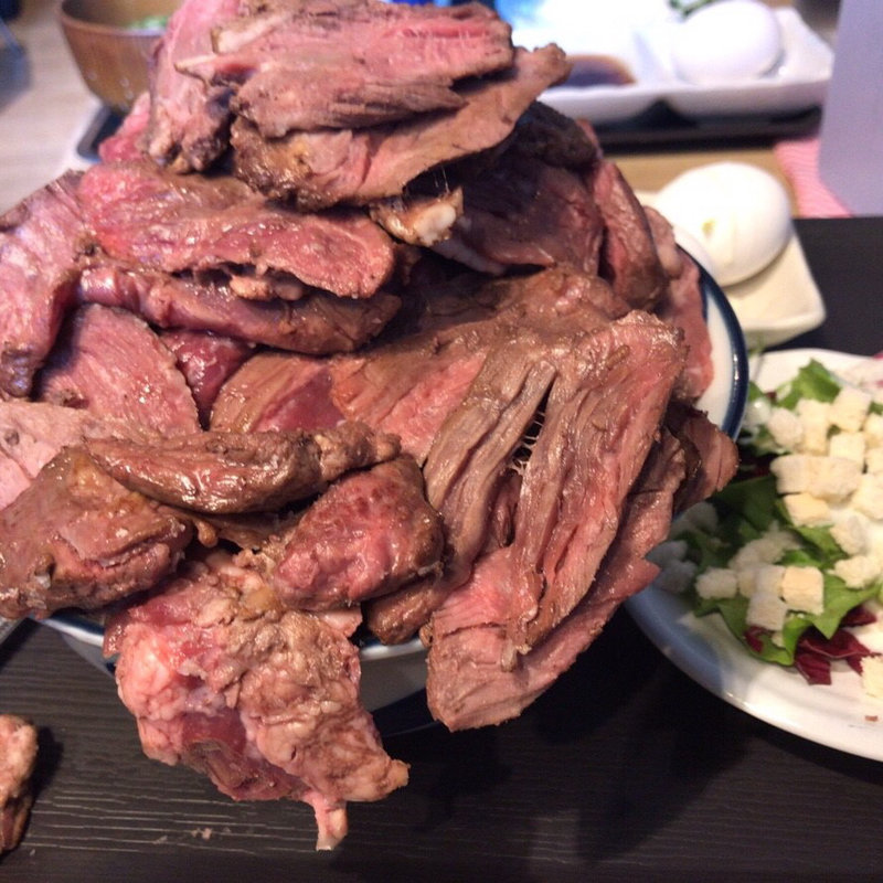 肉丼(博多もつ鍋 響)