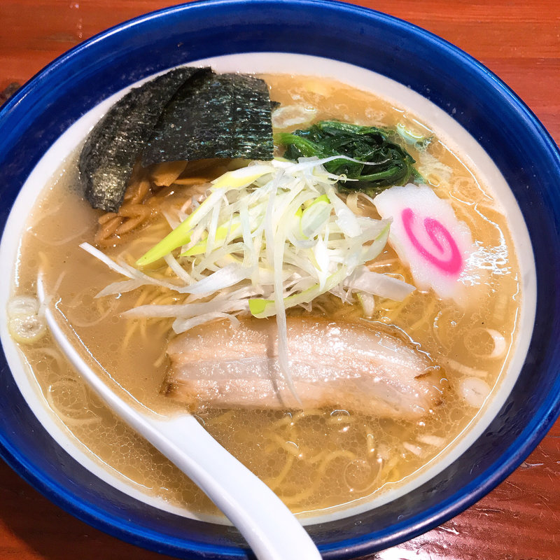 鶏油塩そば(函館ラーメン しお貫)