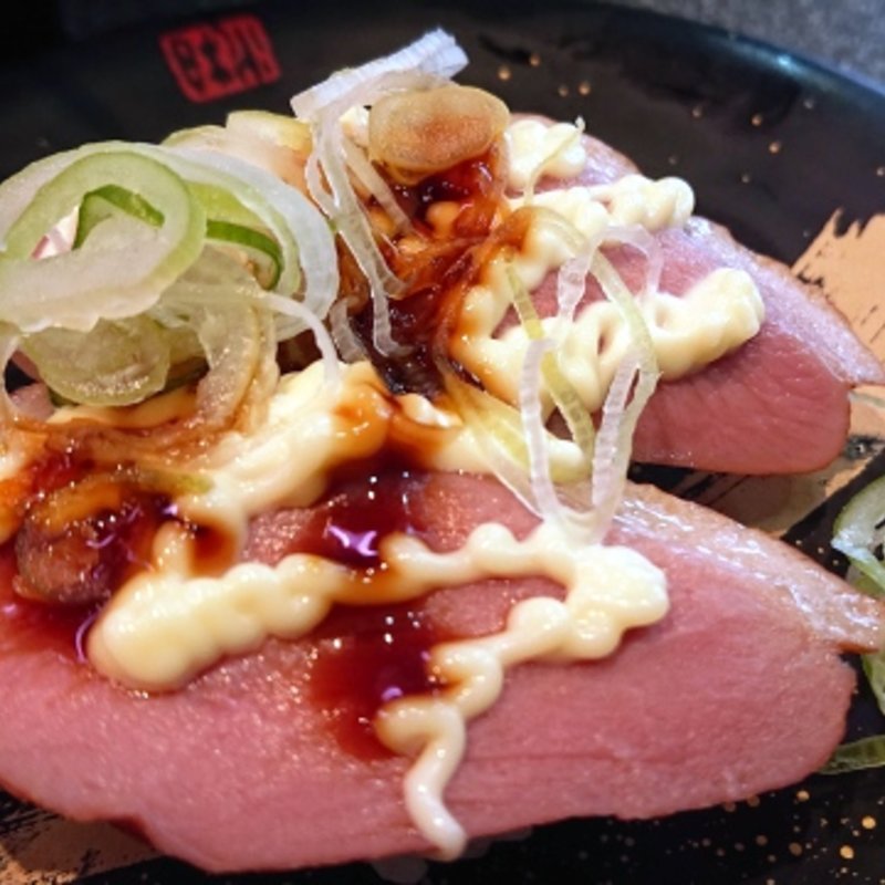合鴨ロース(回転寿司 大江戸 川崎店)