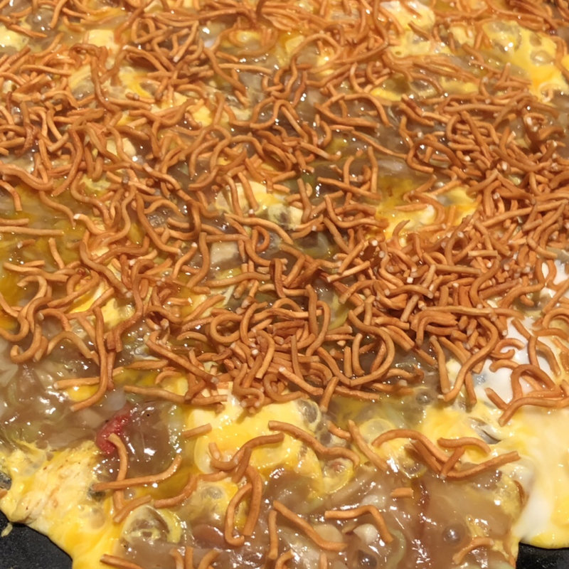 昭和の贅沢（玉子2個）(もんじゃ　大江戸坂井 )