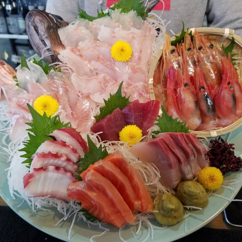 刺し盛り(きづな食堂)