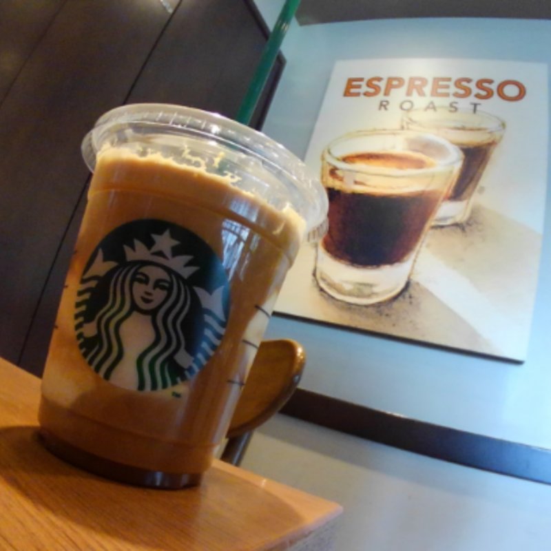 エスプレッソアフォガードフラペチーノ(スターバックスコーヒー 金町駅南口店)