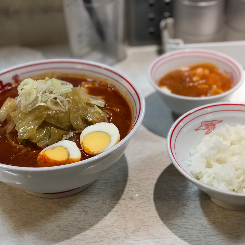 北極やさい定食(蒙古タンメン中本 目黒店 （もうこたんめんなかもと）)