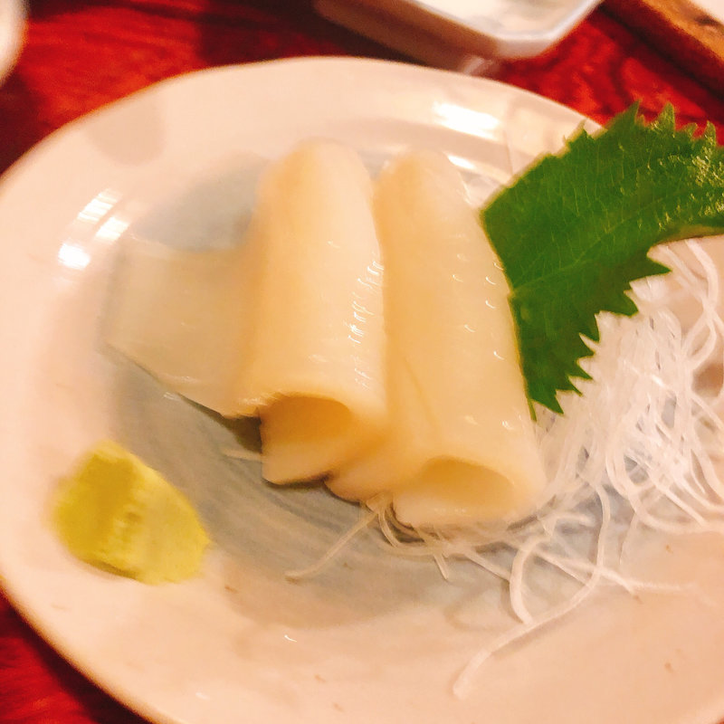 イカ刺し(禄文銭 )