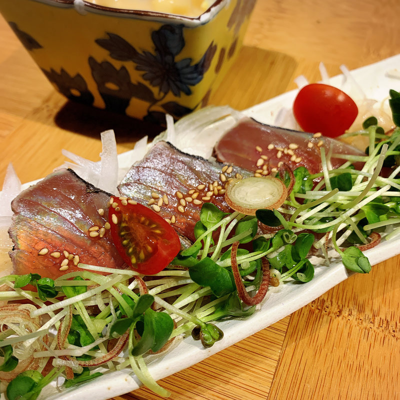 カツオの塩タタキ(ここら屋 中目黒店 )