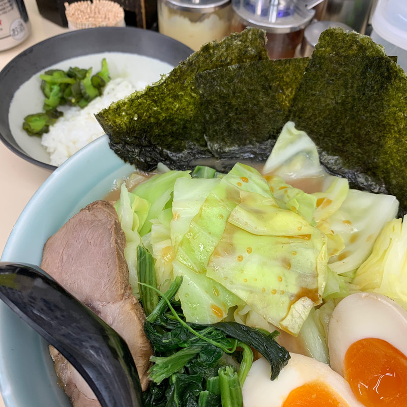 ラーメン並(横浜家系ラーメン 田中)