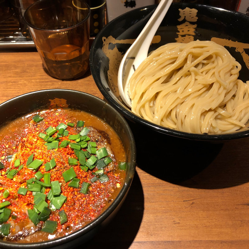 カラシビつけ麺(カラ鬼増し+¥100 シビ鬼増し+¥100)(カラシビつけ麺　鬼金棒 （キカンボウ）)