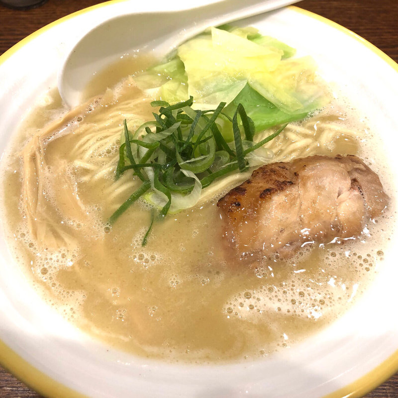 鶏白湯そば 大盛り(+¥50)(麺宿 志いな)