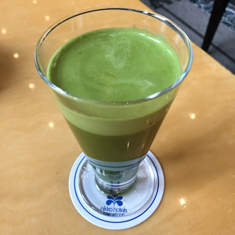 アイスグリーンティー  (ティーラウンジ「ファウンテン」 ホテル日航大阪)