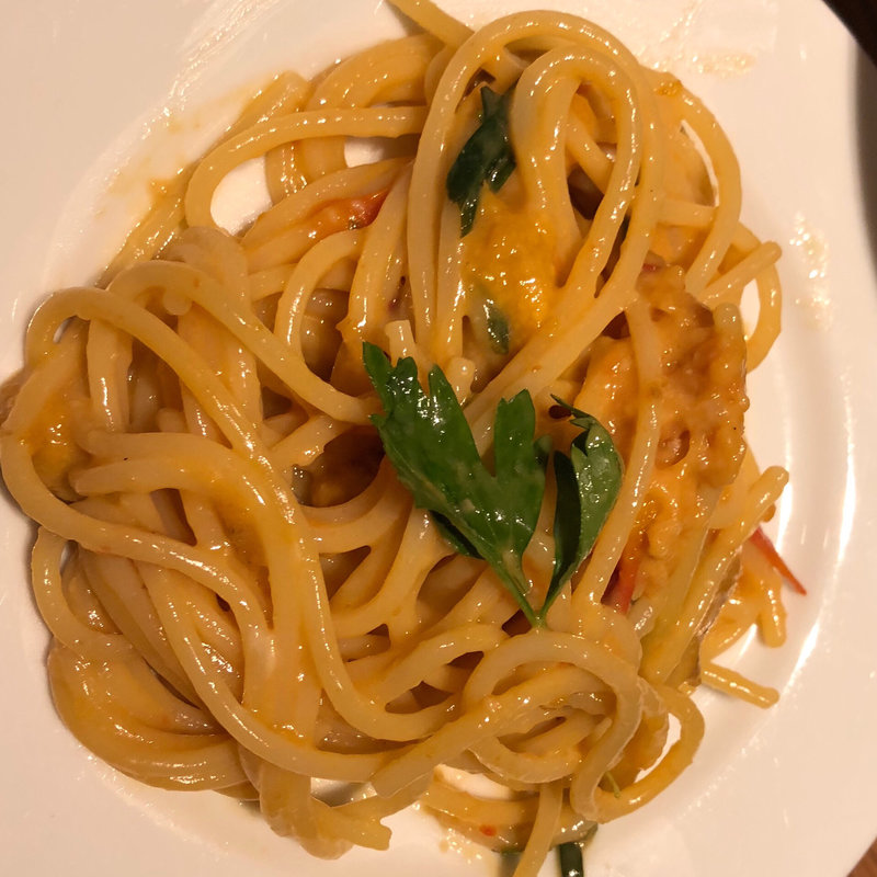 うにのパスタ(ヴィオレット)