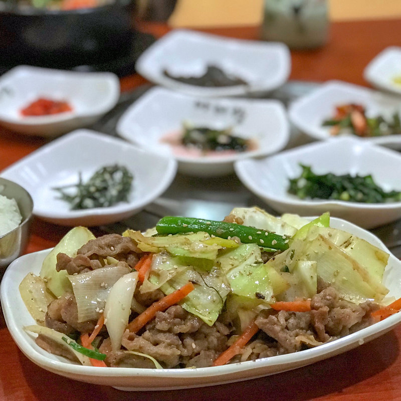 プルコギ定食(アリラン食堂)