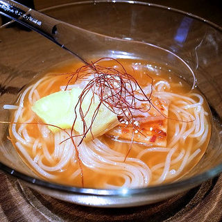 ミニ冷麺(焼肉ホルモン 山水縁 虎ノ門本店)