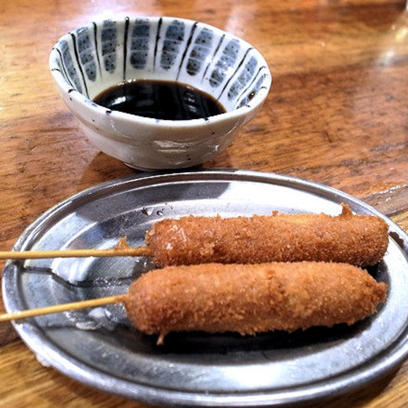 串揚げ ウインナー(万世橋酒場（万世麺店本店）)