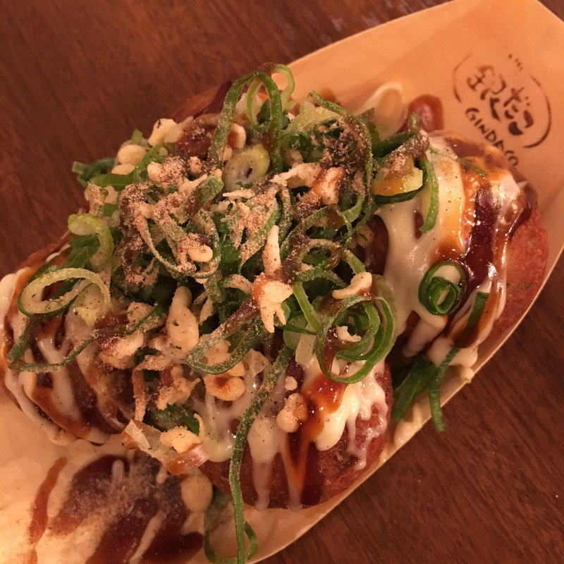 たこ焼 ネギマヨ(銀だこ大衆酒場 上野店)