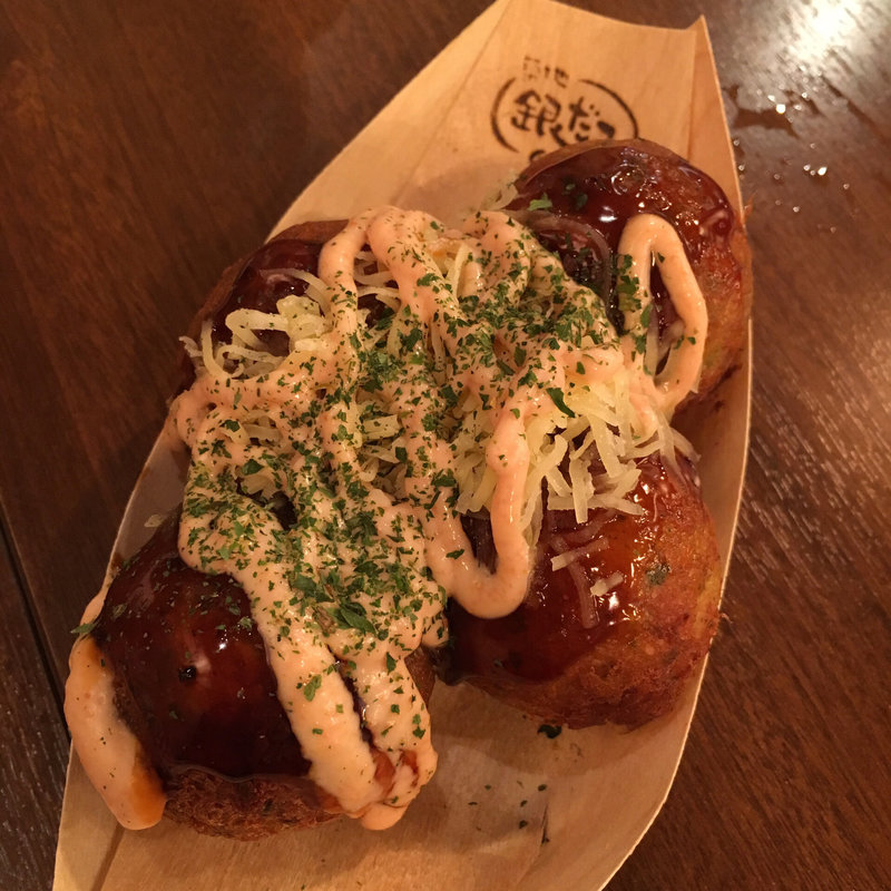 たこ焼き 明太子チーズ(銀だこ大衆酒場 上野店)