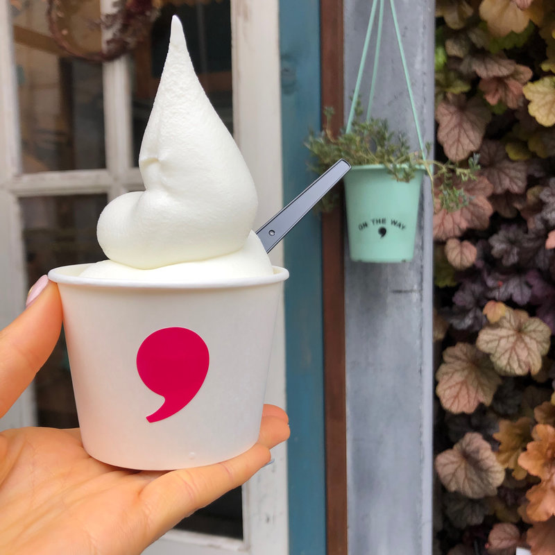 ふわふわソフトクリーム(ON THE WAY.cafe and bar　オンザウェイ)