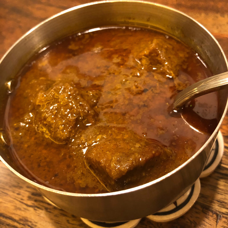 マトンカレー(印度料理シタール )