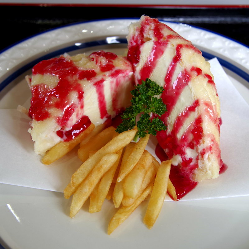 アイスクリームのてんぷら(長沼フートピアふるさと物産館 )