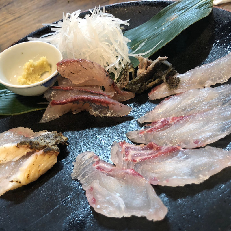 とび魚さしみ(田吾作 )