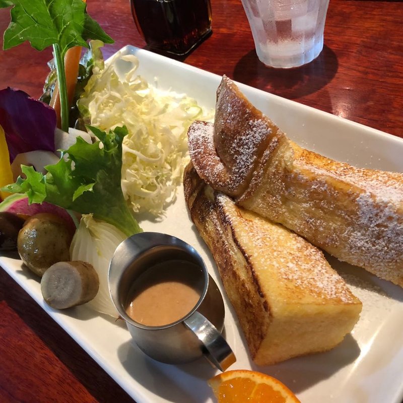 フレンチトースト&サラダ(cafe naka蔵)
