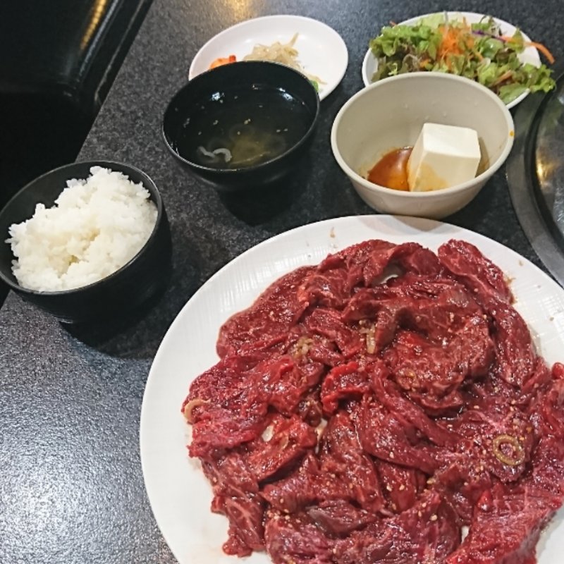 焼肉定食 特盛(昌月苑)