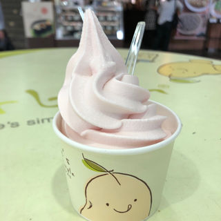 豆乳ソフトとちおとめ(ミスタービーン 渋谷店)