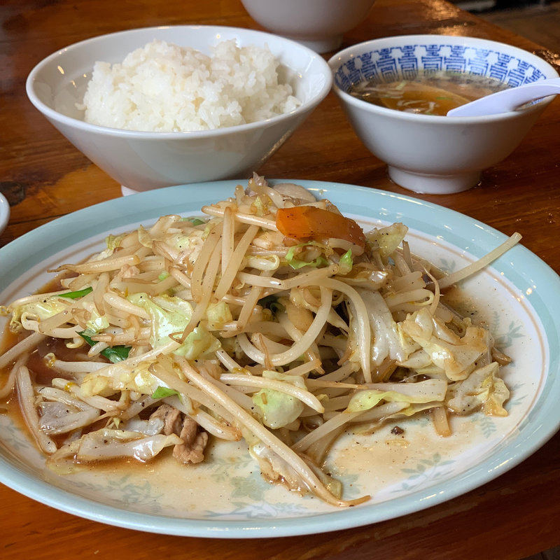 野菜炒め定食(上海ブラッセリー （シャンハイブラッセリー）)