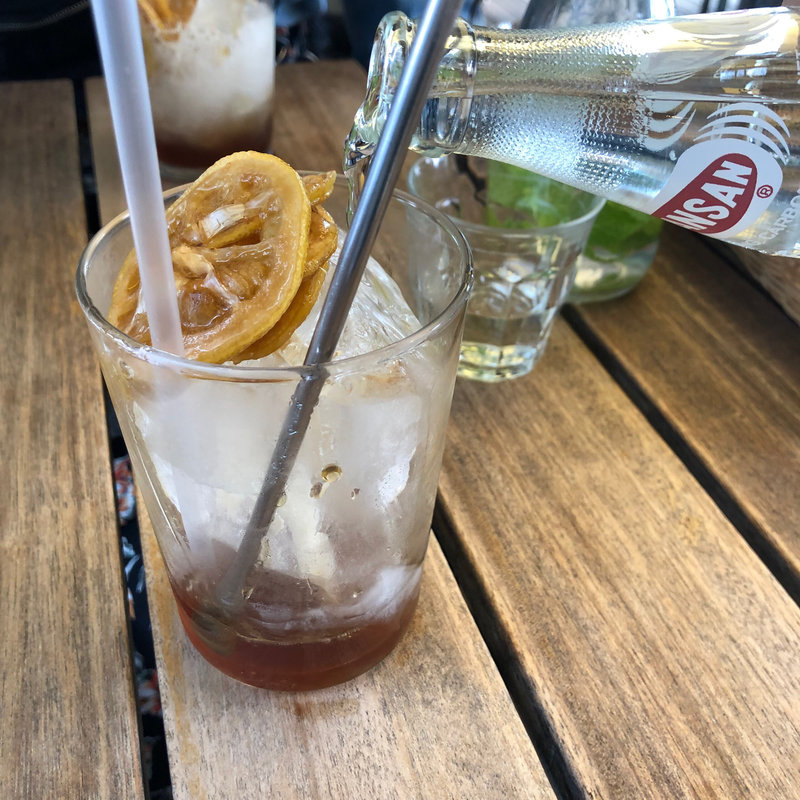 自家製レモネード(自由が丘バーガー 本店)