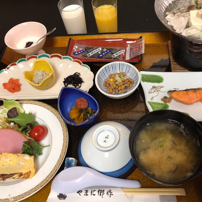 GW朝食(やまに郷作 （やまにごうさく）)