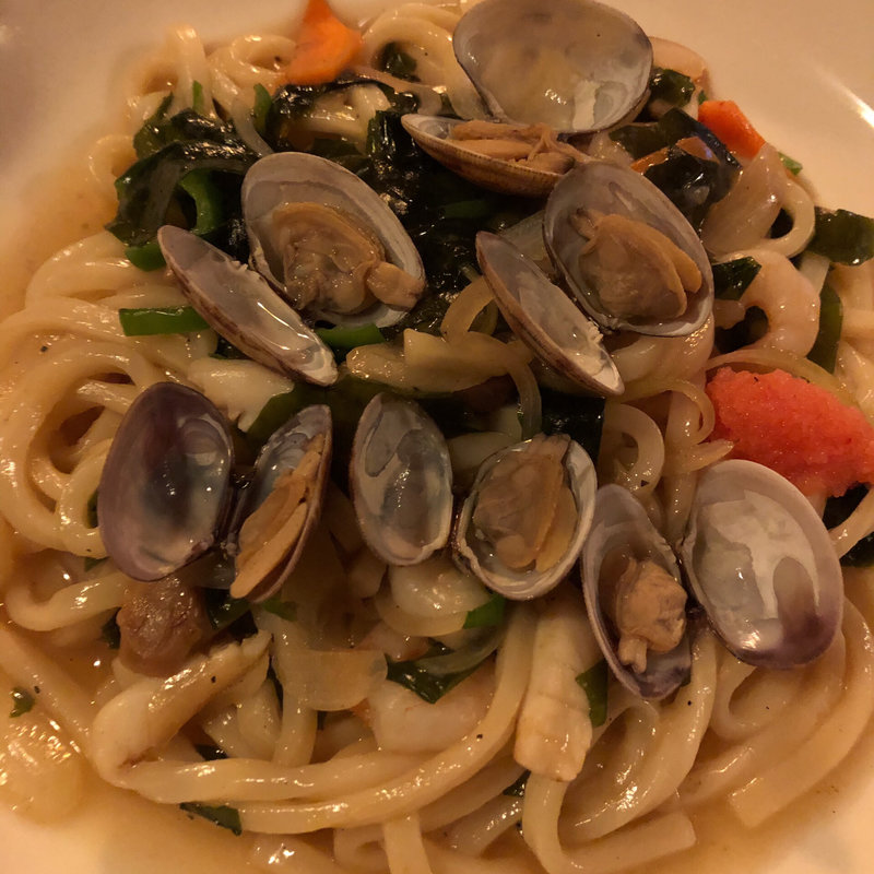 海鮮焼きうどん(ポピンズ)