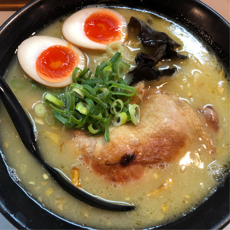 鶏そば(味玉)(鶏王けいすけ 秋葉原店)