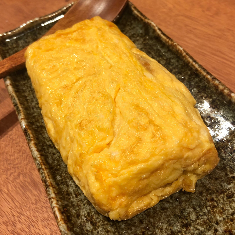 煮穴子の玉子焼き(酒場シナトラ)