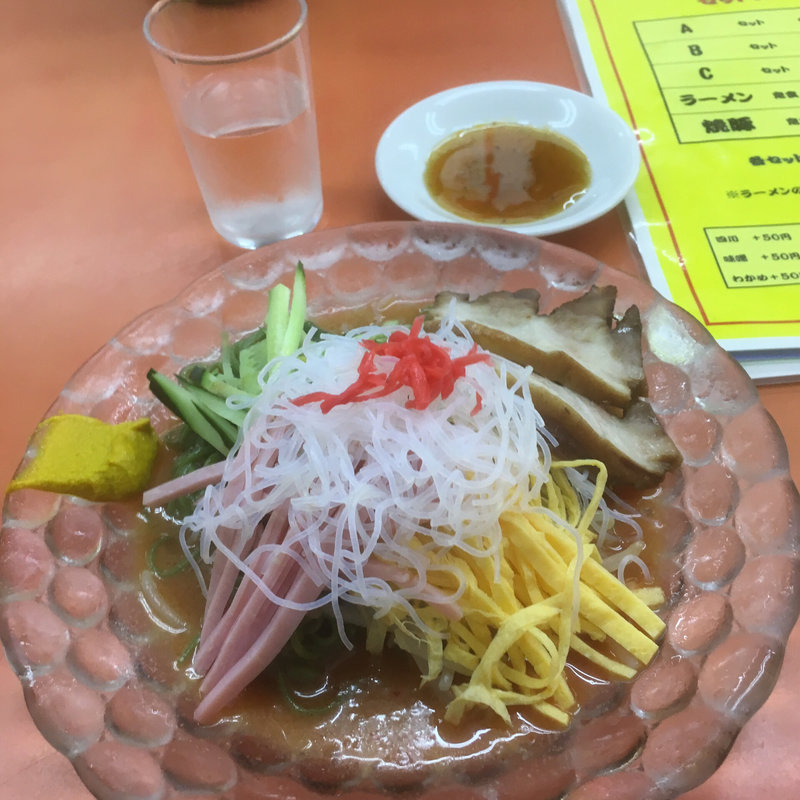 冷やし中華(ラーメン大王 岸部本店)