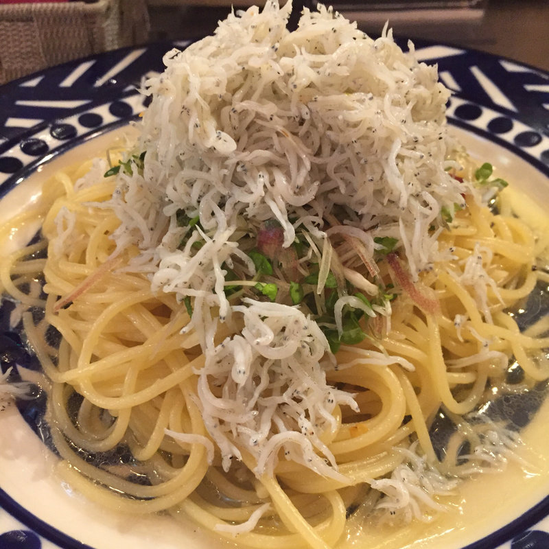 しらすのペペロンチーノ(八十郎 PARCO_ya)