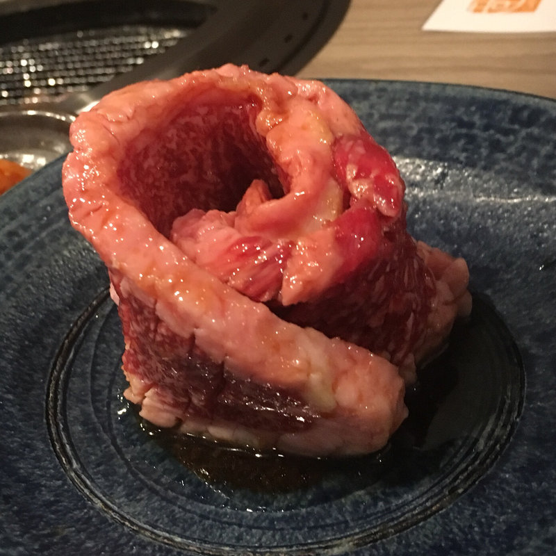 ドラゴンカルビ定食(焼肉家 かず 立川店)