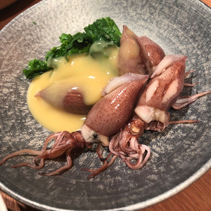 富山県産ホタルイカの酢味噌(酒場シナトラ)