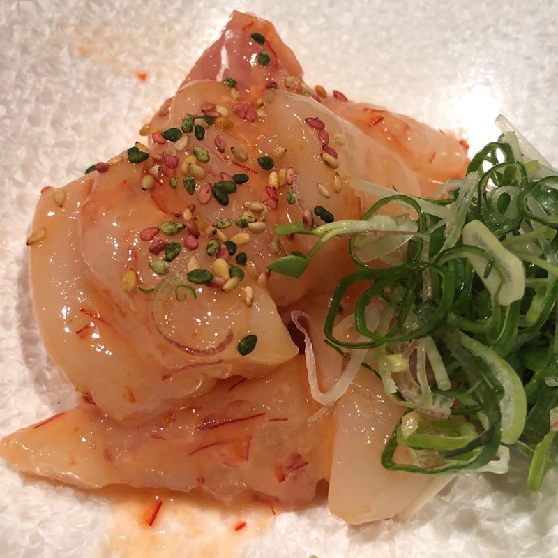 自家製 魚介の塩辛(酒場シナトラ)