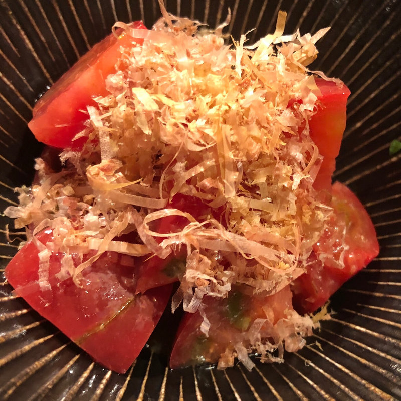 フルーツトマトのナムル(酒場シナトラ)