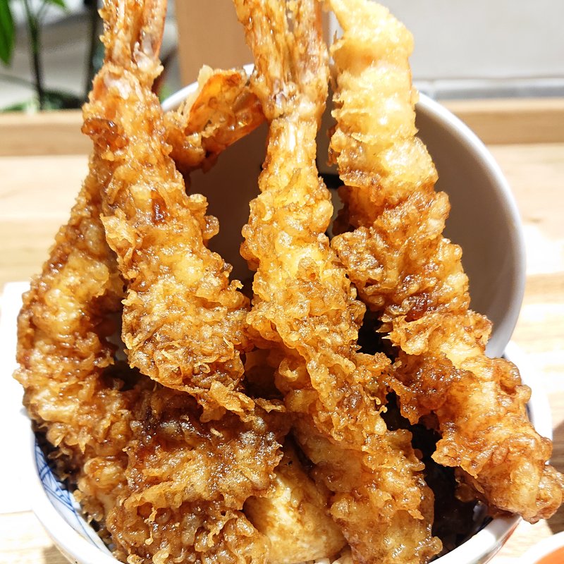 海老四本丼(天麩羅えびのや)