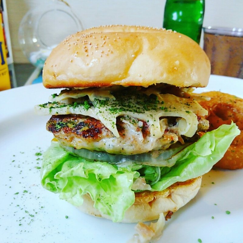 タケチャバーガー(アオラニカフェ)