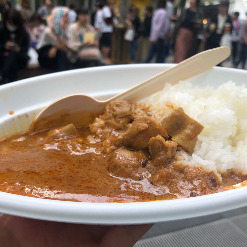 チキンスパイスカレー(桜井食堂)