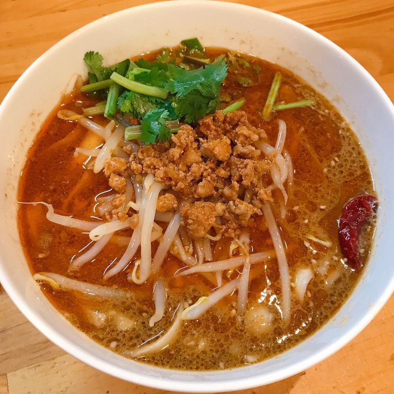 濃厚練りゴマ入り麻辣刀削麺(刀削麺荘 唐家 錦糸町店)