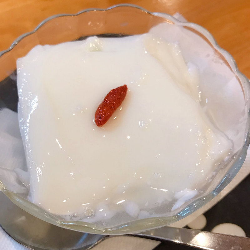 杏仁豆腐(刀削麺荘 唐家 錦糸町店)